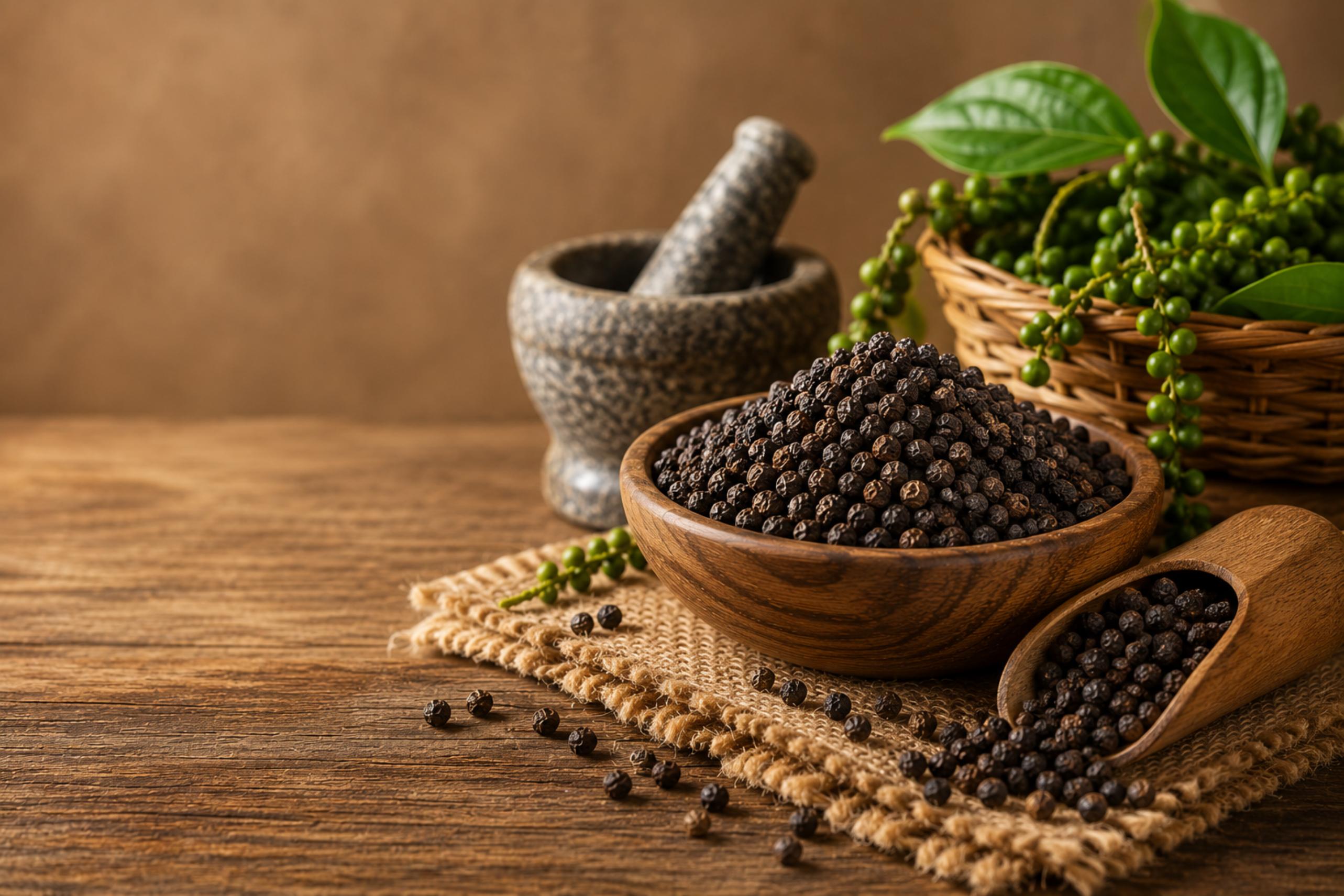 Kerala Black Pepper: The King of Spices
